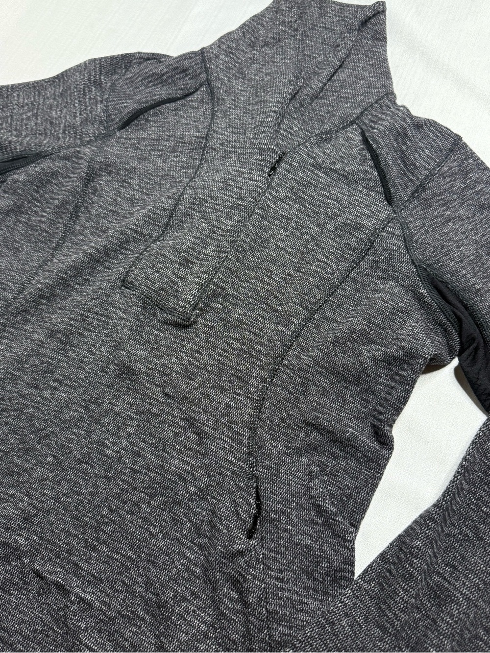 Lululemon Womens Think Fast Pullover Size 10 Zip Warm Running Jog Top - Picture 8 of 12